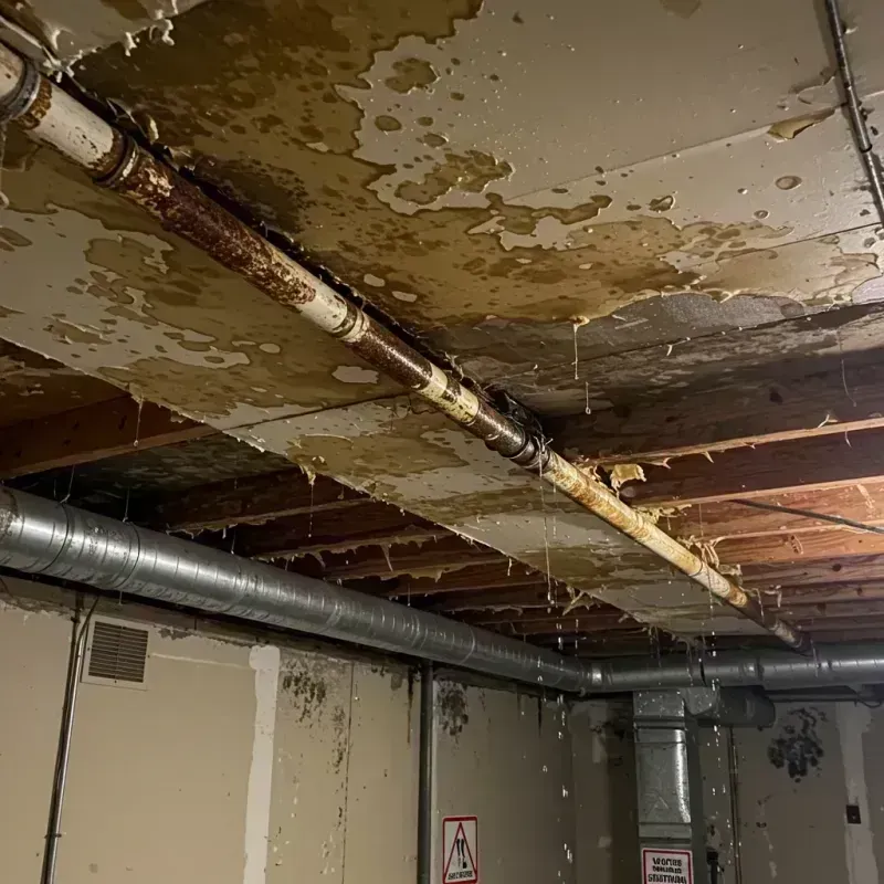 Ceiling Water Damage Repair in Worden, IL