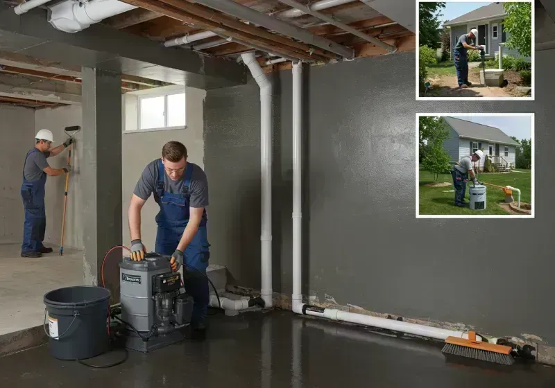 Basement Waterproofing and Flood Prevention process in Worden, IL